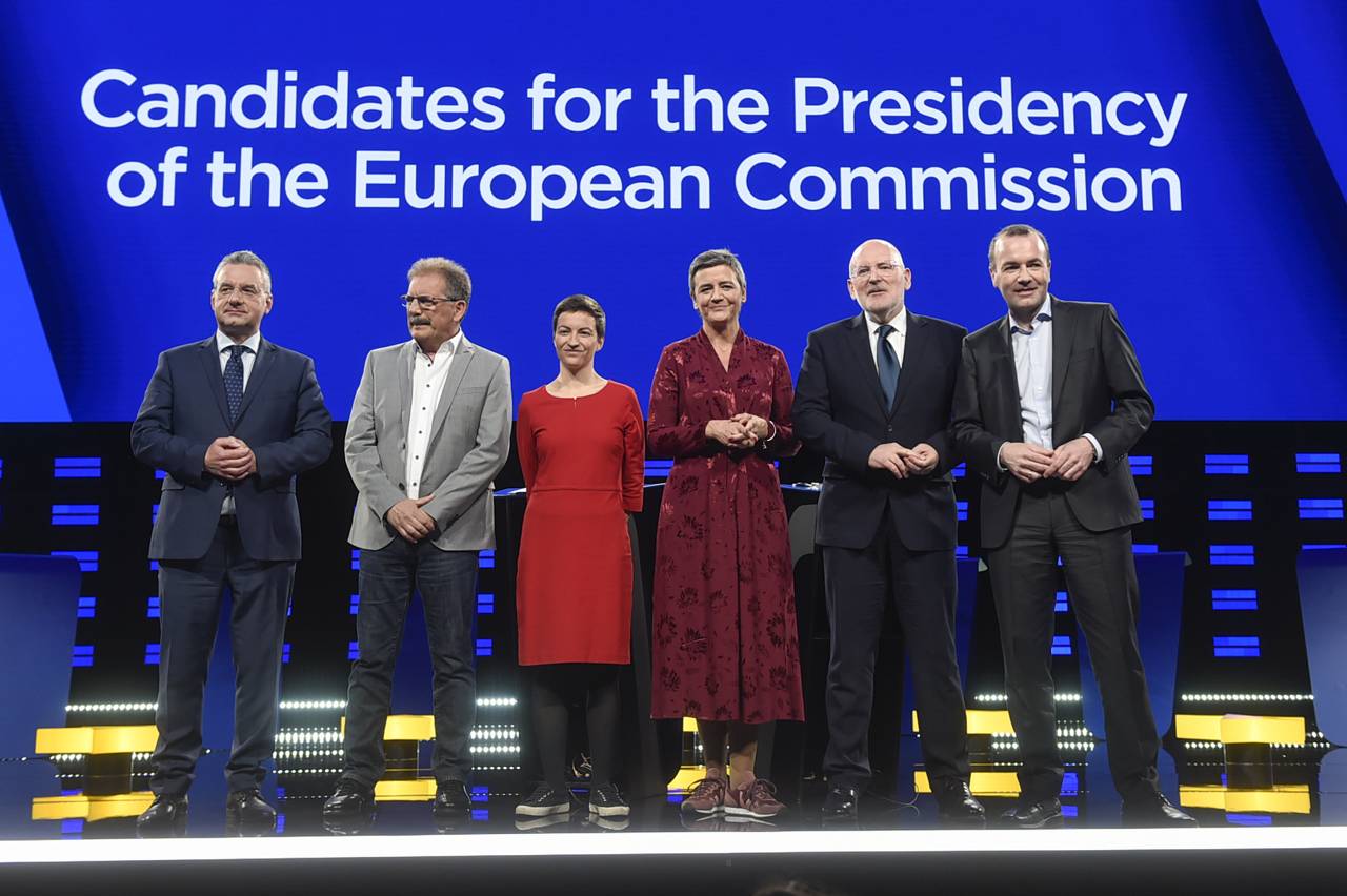 The initial candidates for the European Commission presidency. None of them were elected