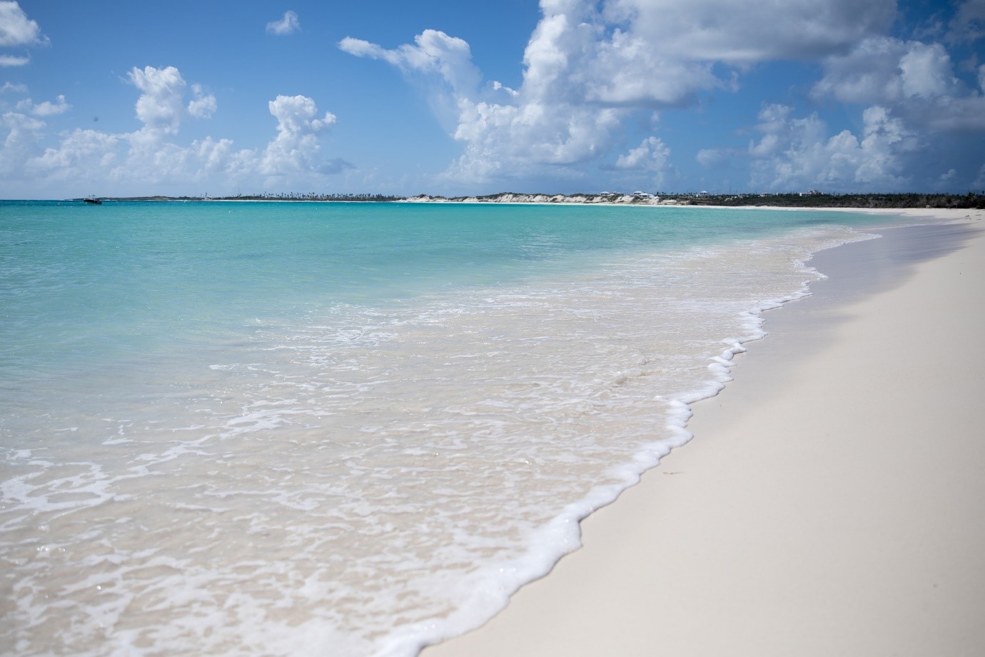 Image of a beach on the British island of Anguilla